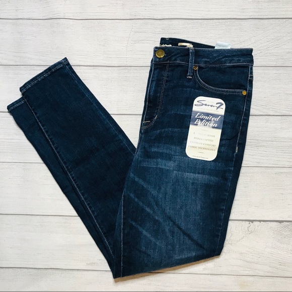 Seven7 Denim - NWT Seven7 Ultra High Rise Skinny Jeans, 10